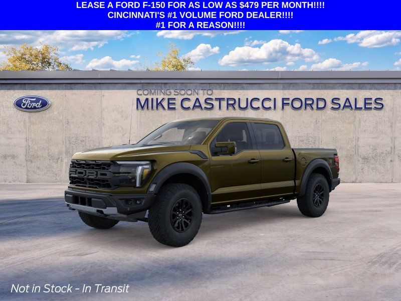 Shelter Green 2026 Ford F-150 Pickup Truck Four-Wheel Drive Automatic