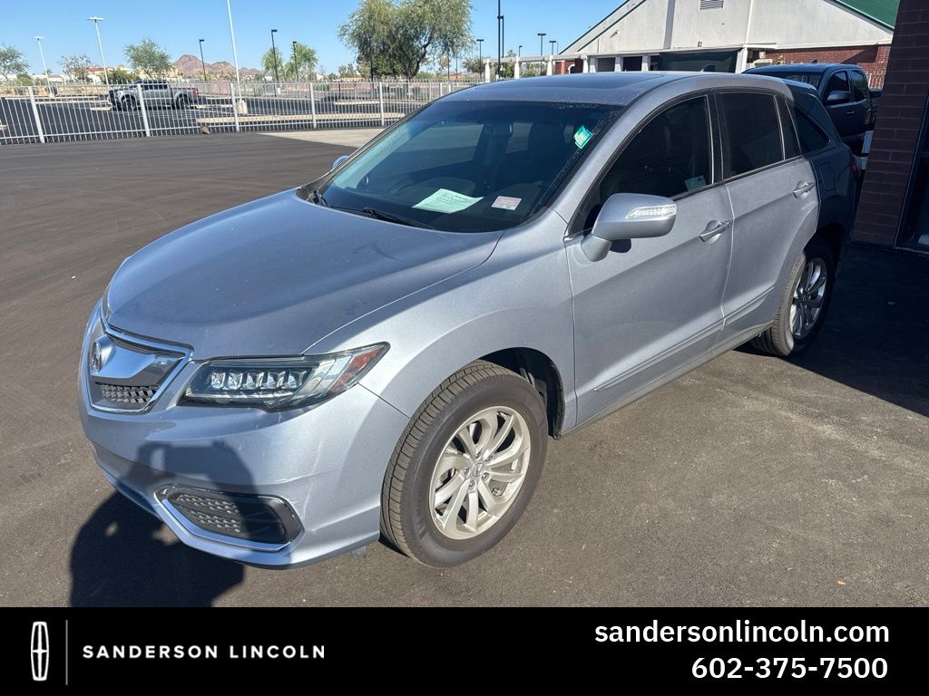 Silver Metallic 2016 Acura RDX SUV / Crossover All-Wheel Drive 6-Speed Automatic