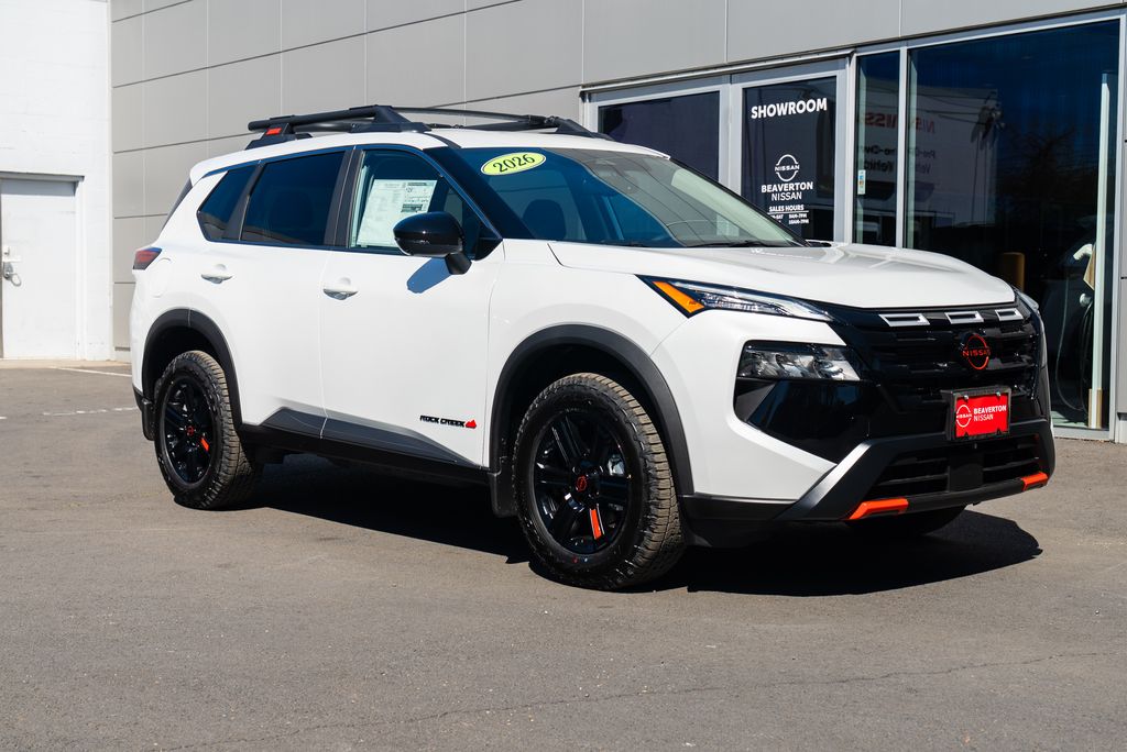 Everest White Pearl Tricoat 2026 Nissan Rogue SUV / Crossover All-Wheel Drive Continuously Variable Transmission