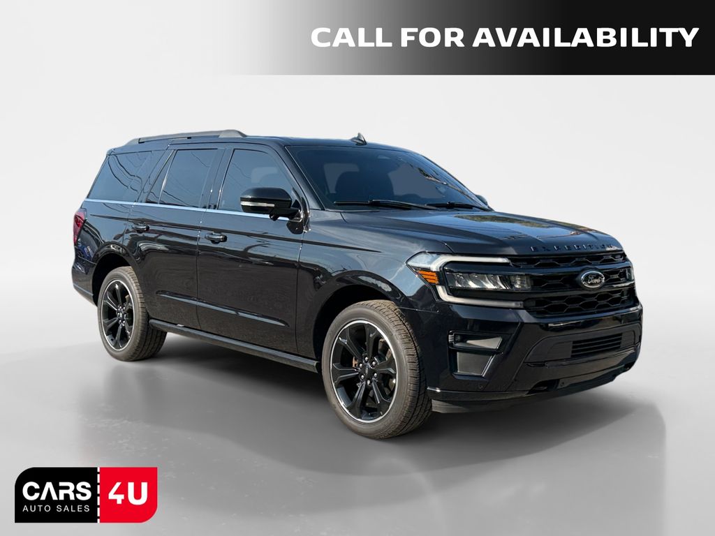 Black Metallic 2022 Ford Expedition SUV / Crossover Four-Wheel Drive Automatic