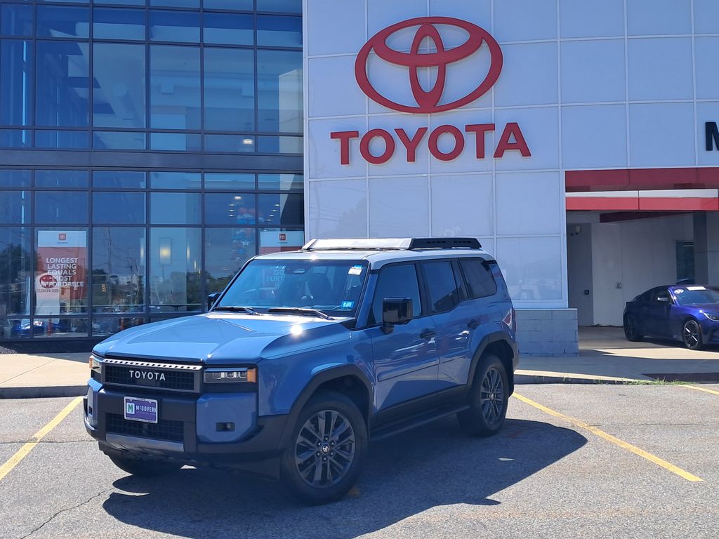 Blue / Gray 2025 Toyota Land Cruiser SUV / Crossover Four-Wheel Drive 8-Speed Automatic