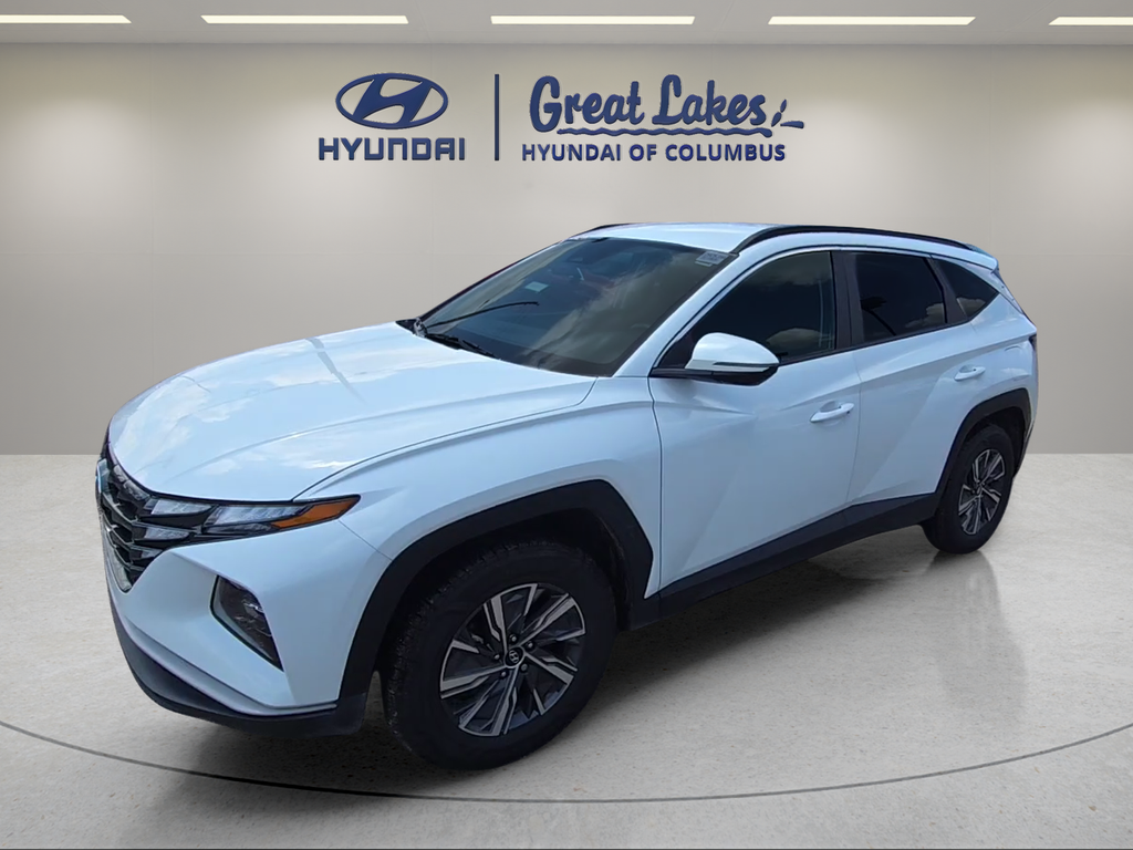 Quartz White 2022 Hyundai Tucson Hybrid SUV / Crossover All-Wheel Drive 6-Speed Automatic