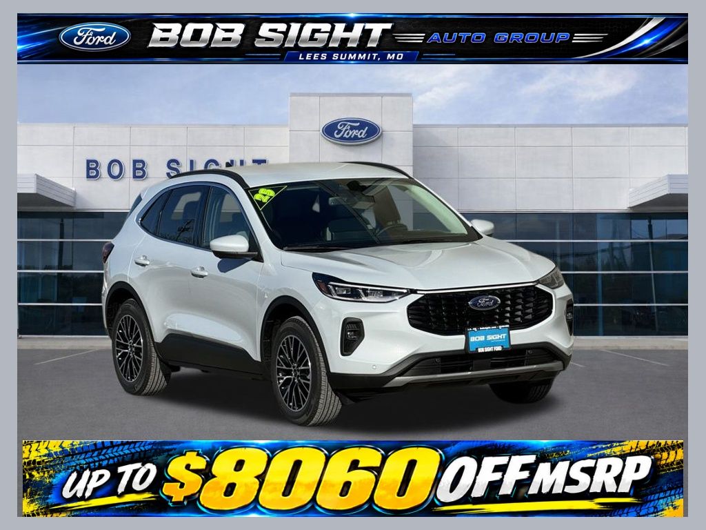 Space Silver Metallic 2025 Ford Escape Hybrid Plug-in SUV / Crossover Front-Wheel Drive Continuously Variable Transmission