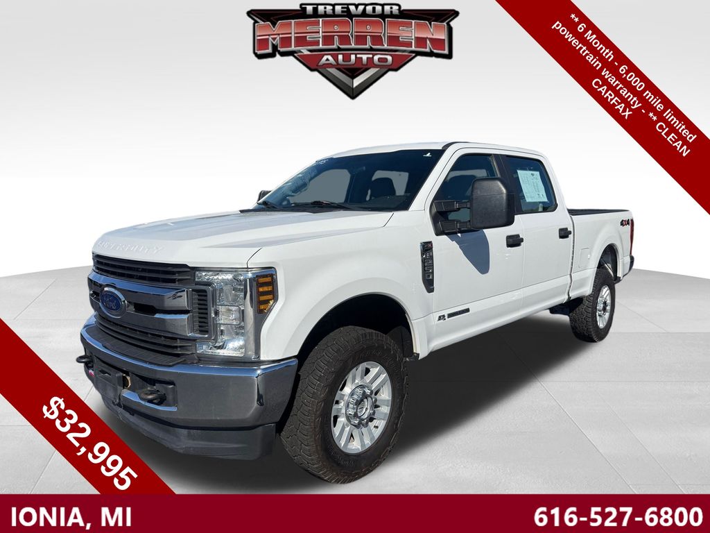 Oxford White 2019 Ford F-250 Super Duty Pickup Truck Four-Wheel Drive 6-Speed Automatic