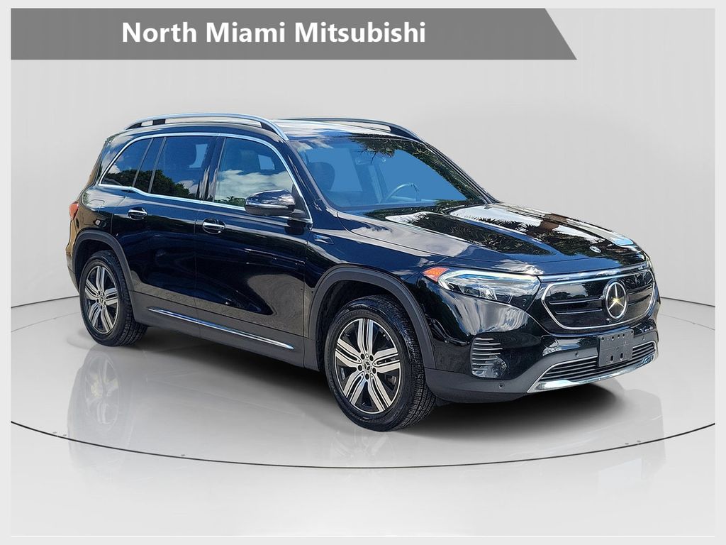 Black 2023 Mercedes-Benz EQB SUV / Crossover All-Wheel Drive 1-Speed Automatic