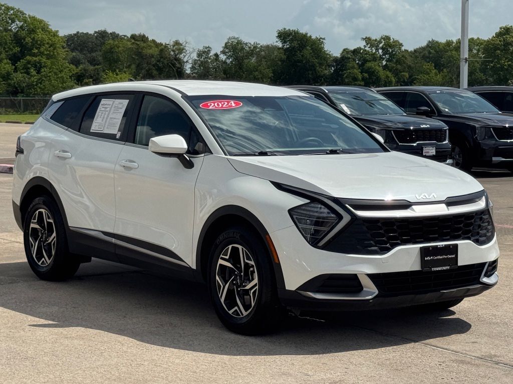 2024 Kia Sportage LX White at Martin Chrysler Dodge Jeep Ram