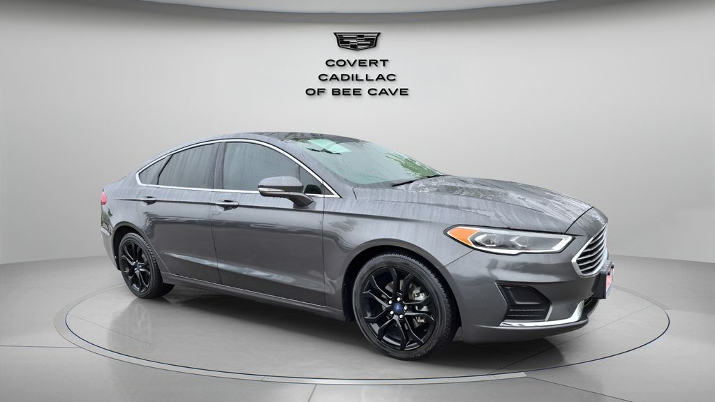 Gray (Magnetic) 2019 Ford Fusion SEL Sedan Front-Wheel Drive 6-Speed Automatic
