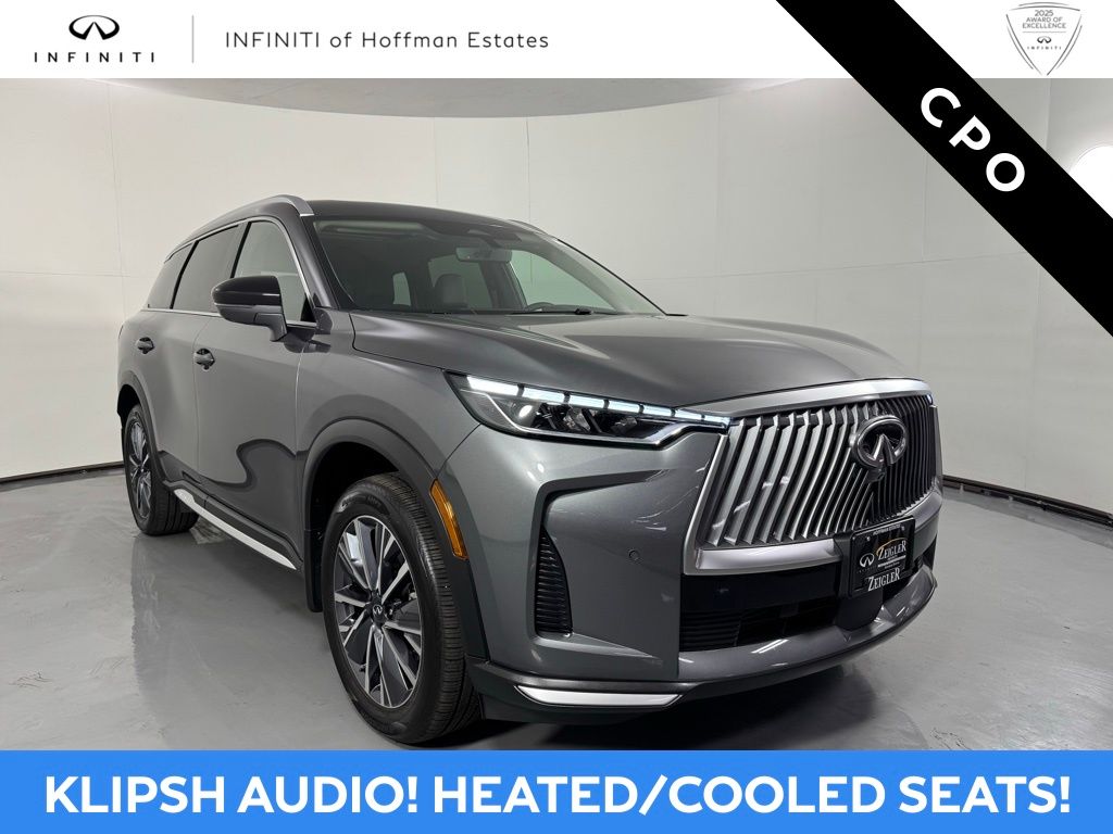 Gray (Graphite Shadow) 2026 INFINITI QX60 Luxe AWD SUV / Crossover All-Wheel Drive 9-Speed Automatic