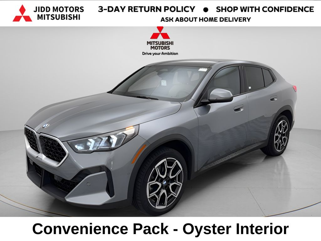 Gray Metallic 2025 BMW X2 SUV / Crossover All-Wheel Drive 7-Speed Automatic