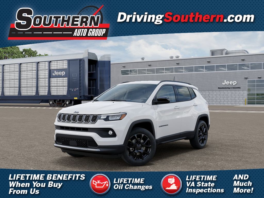 Bright White Clearcoat 2026 Jeep Compass SUV / Crossover Four-Wheel Drive 8-Speed Automatic