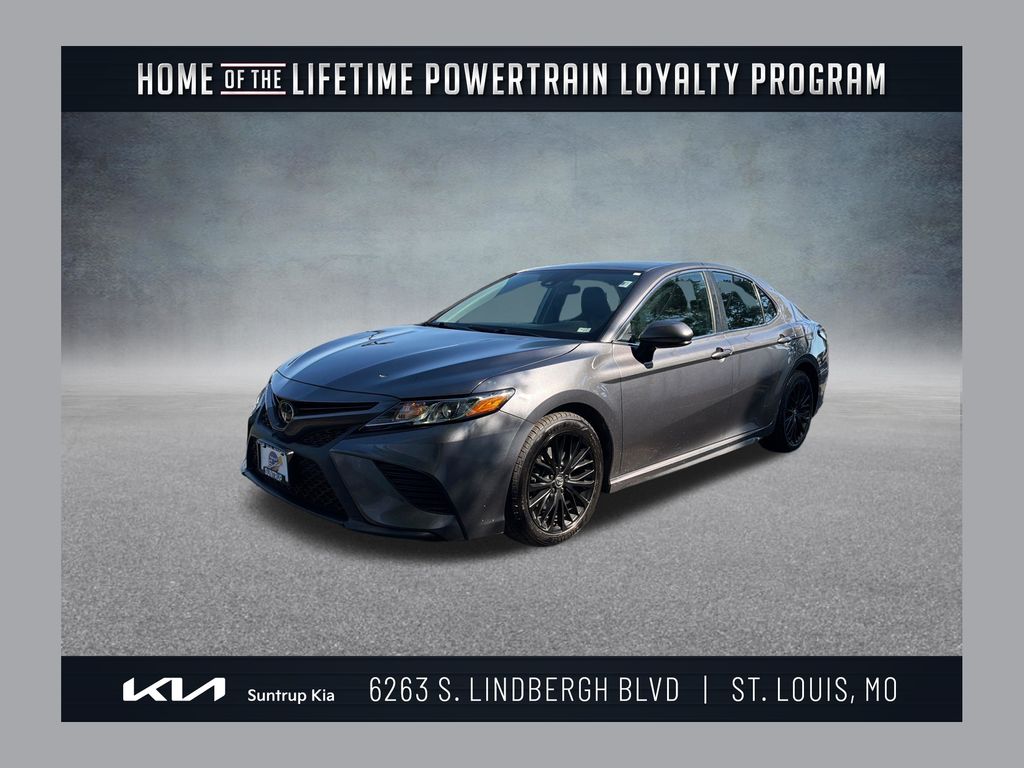 Predawn Gray Mica 2019 Toyota Camry SE FWD Sedan Front-Wheel Drive 8-Speed Automatic