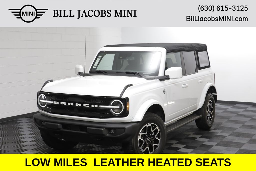Oxford White 2023 Ford Bronco SUV / Crossover Four-Wheel Drive Automatic