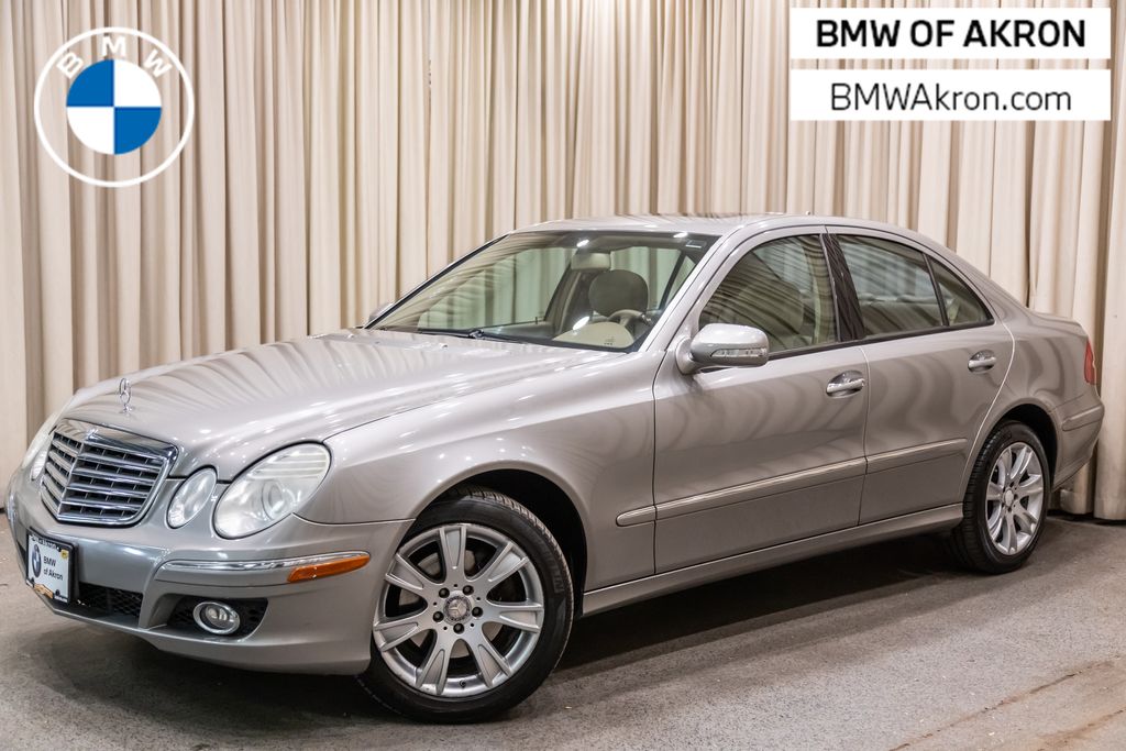 Pewter Metallic 2009 Mercedes-Benz E-Class Sedan All-Wheel Drive 5-Speed Automatic