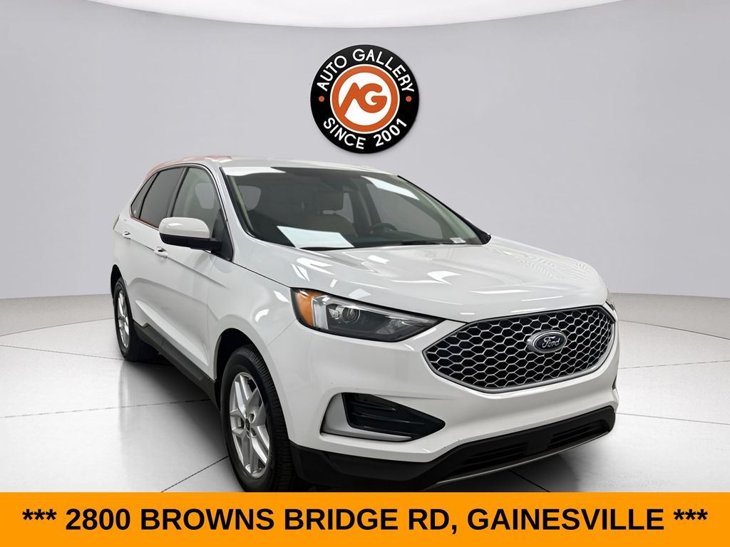 Oxford White 2023 Ford Edge SEL AWD SUV / Crossover All-Wheel Drive 8-Speed Automatic