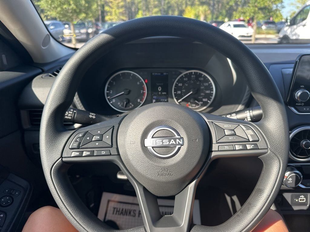 2025 Super Black Nissan Sentra S FWD Sedan