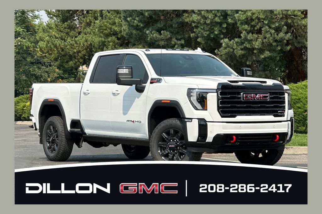 Summit White 2026 GMC Sierra 3500HD Pickup Truck Four-Wheel Drive Automatic
