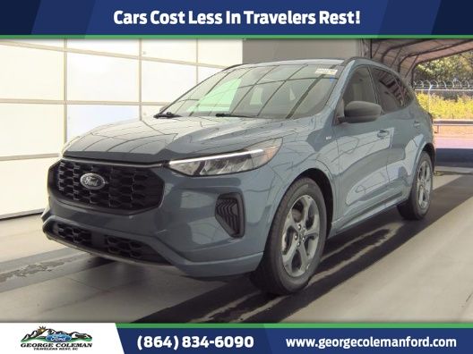 Vapor Blue 2024 Ford Escape Hybrid ST-Line FWD SUV / Crossover Front-Wheel Drive Continuously Variable Transmission