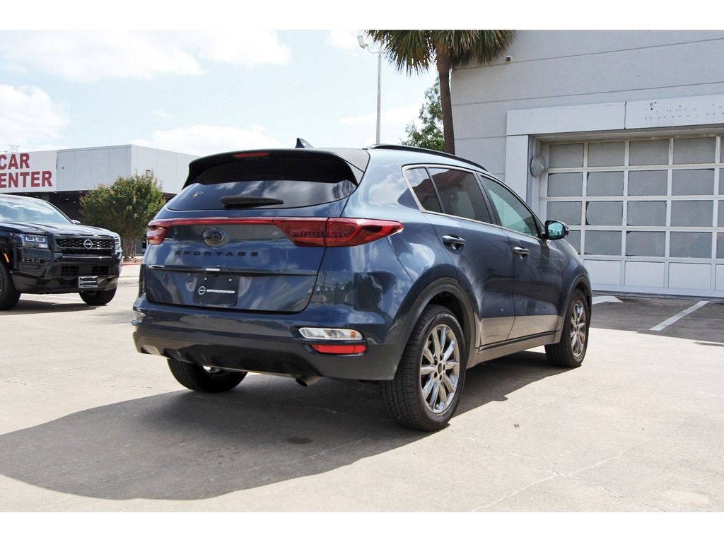 2022 Kia Sportage Nightfall Blue at DeMontrond Auto Country