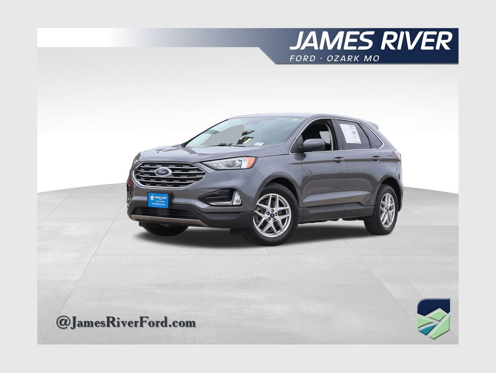 Gray Metallic 2021 Ford Edge SUV / Crossover All-Wheel Drive 8-Speed Automatic