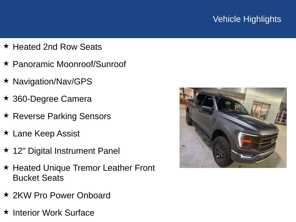 2023 Ford F-150 Tremor