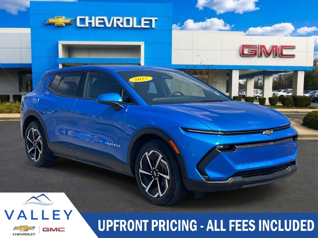 Riptide Blue Metallic 2025 Chevrolet Equinox EV SUV / Crossover Front-Wheel Drive 1-Speed Automatic