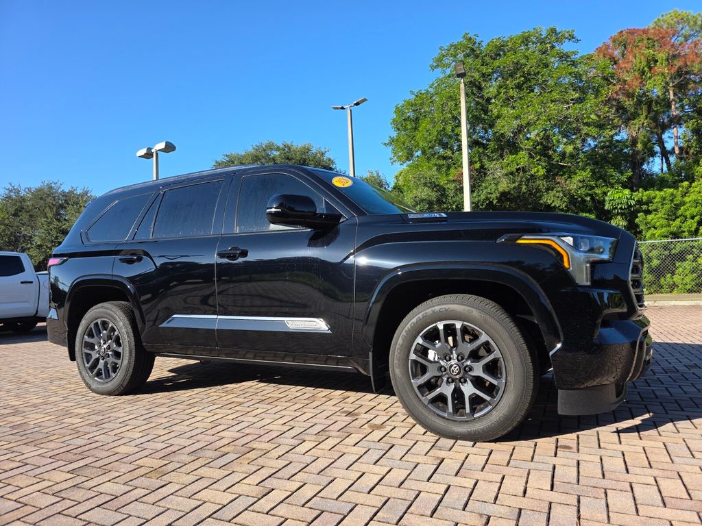 Midnight Black Metallic 2026 Toyota Sequoia SUV / Crossover Four-Wheel Drive Automatic