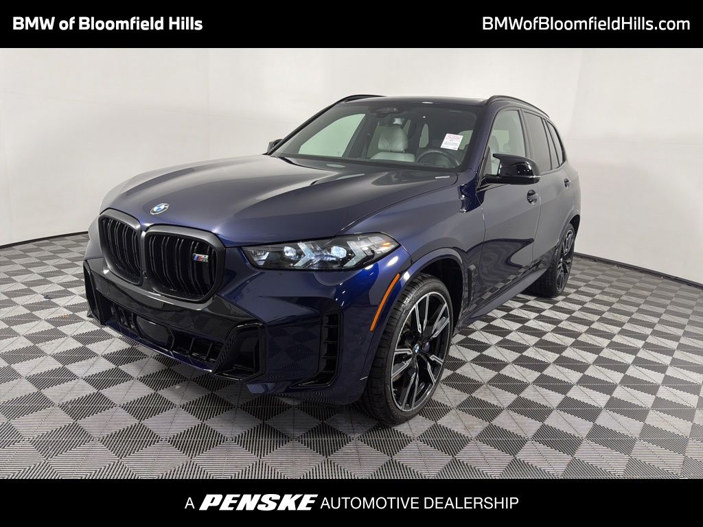 Tanzanite Blue II Metallic 2026 BMW X5 M60i xDrive SUV / Crossover All-Wheel Drive 8-Speed Automatic