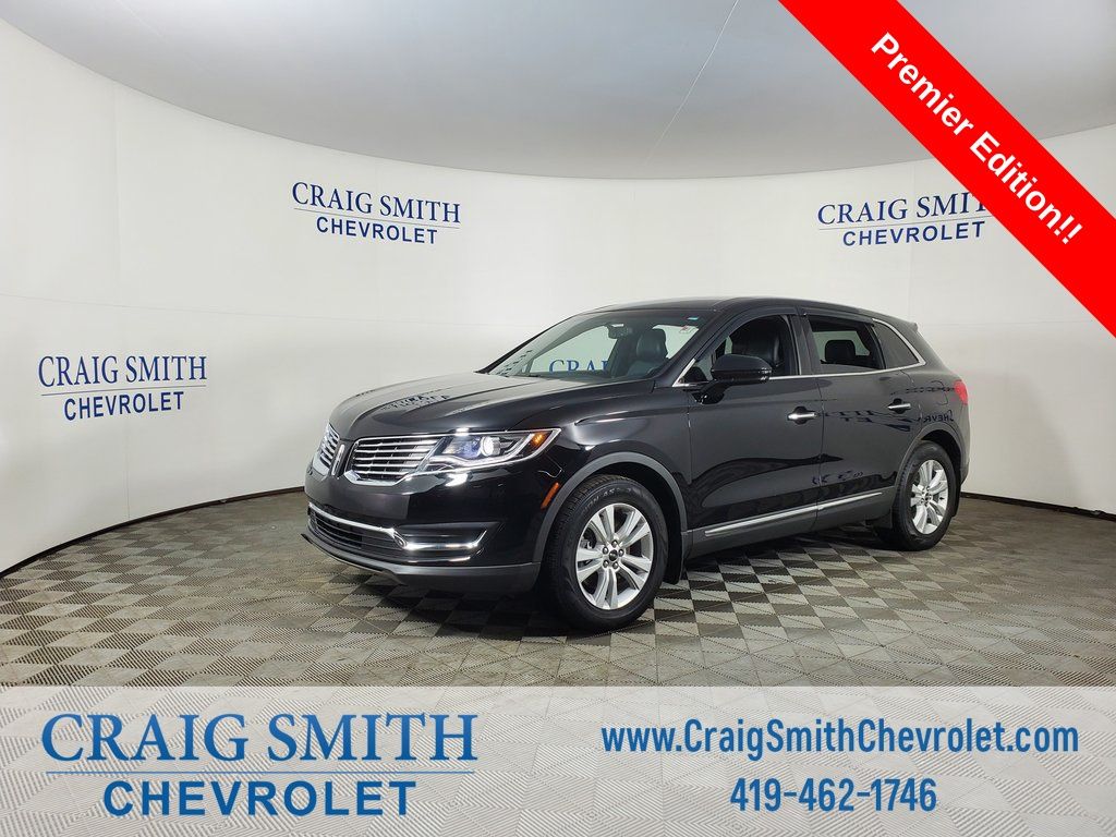 Black Tie 2016 Lincoln MKX SUV / Crossover Front-Wheel Drive 6-Speed Automatic
