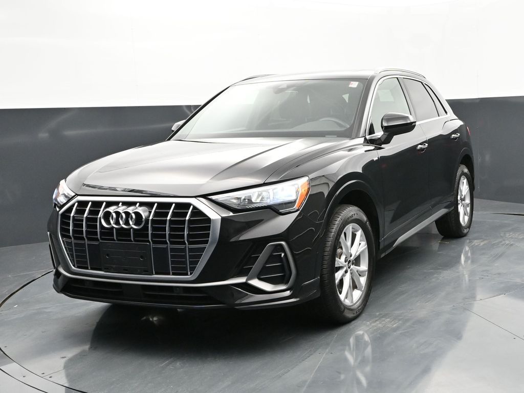 Black 2022 Audi Q3 quattro Premium S Line 45 TFSI SUV / Crossover All-Wheel Drive 8-Speed Automatic