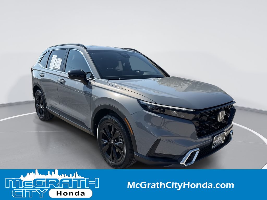 Urban Gray Pearl 2025 Honda CR-V Hybrid SUV / Crossover All-Wheel Drive Continuously Variable Transmission
