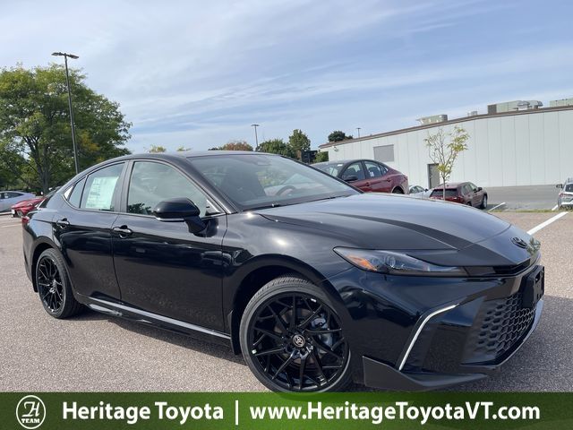 Midnight Black Metallic 2026 Toyota Camry Sedan All-Wheel Drive Continuously Variable Transmission
