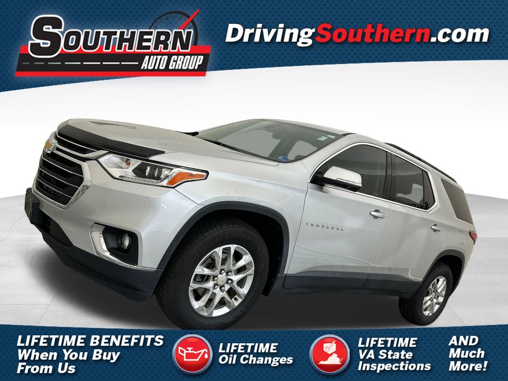 Silver Ice Metallic 2020 Chevrolet Traverse SUV / Crossover Front-Wheel Drive 9-Speed Automatic