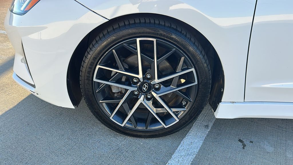 2019 Hyundai Elantra Sport White at DeMontrond Mazda