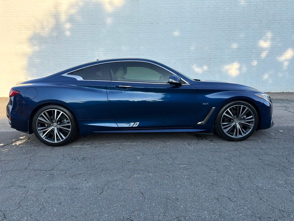 Iridium Blue 2019 INFINITI Q60 Coupe Rear-Wheel Drive 7-Speed Automatic