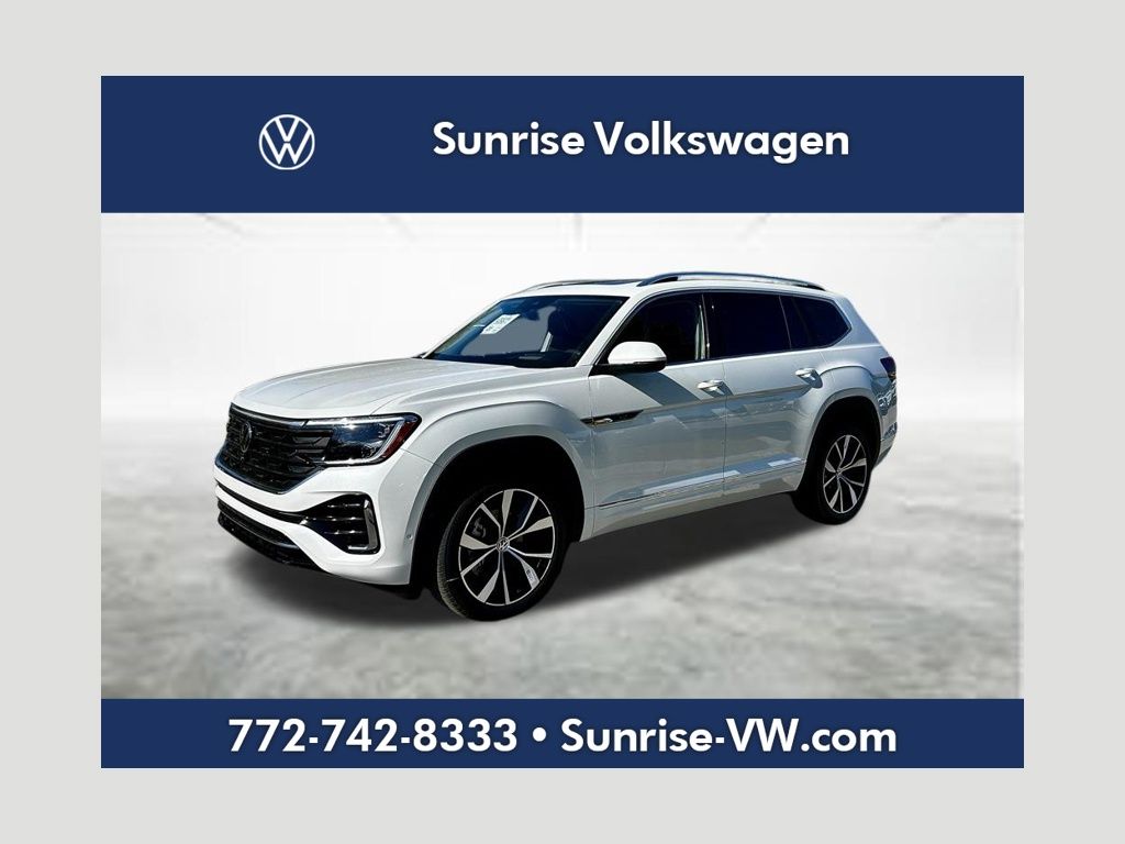 White 2026 Volkswagen Atlas SUV / Crossover All-Wheel Drive 8-Speed Automatic