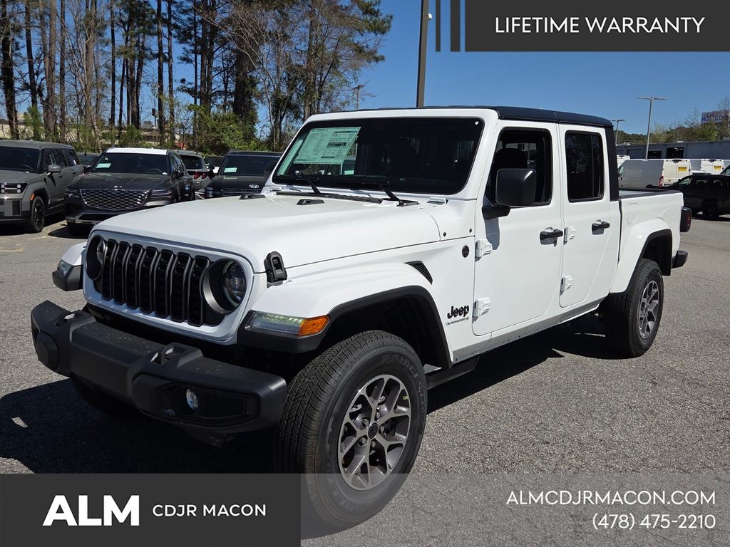 New 2026 Bright White Clear-Coat Exterior Paint Jeep Sport S image 4