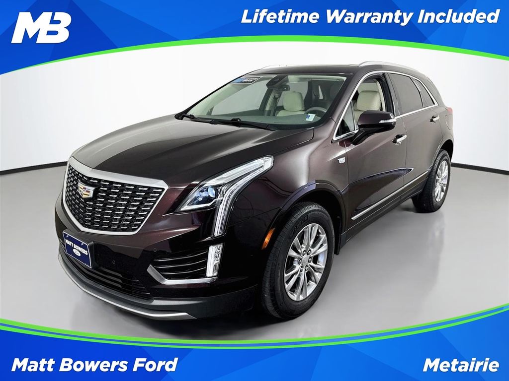 Garnet Metallic 2020 Cadillac XT5 SUV / Crossover Front-Wheel Drive 9-Speed Automatic