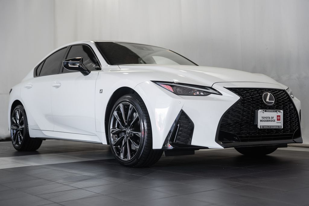 Ultra White 2025 Lexus IS 350 F Sport 3 AWD Sedan 6-Speed Automatic