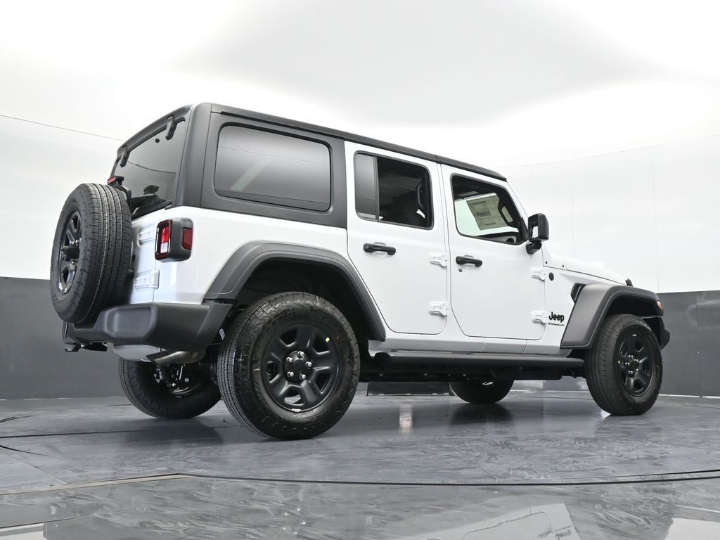 New 2026 Bright White Clearcoat Jeep Sport image 55