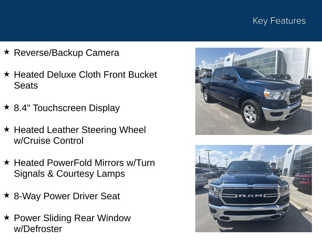 2023 Ram 1500 Big Horn Crew Cab 4x4 5'7" Box