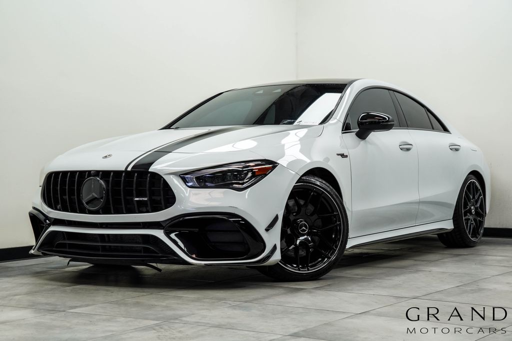 Digital White 2021 Mercedes-Benz CLA Coupe All-Wheel Drive 8-Speed Automatic