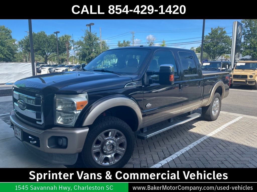 Brown Metallic 2013 Ford F-250 Super Duty Pickup Truck Four-Wheel Drive 6-Speed Automatic Overdrive