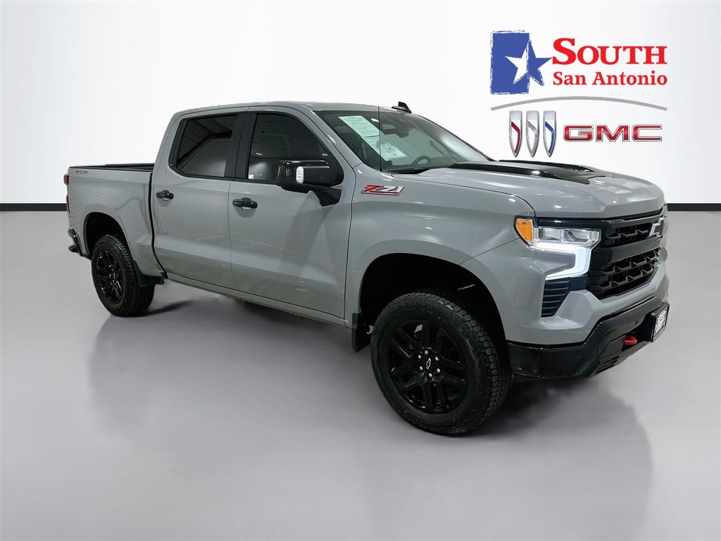 Slate Gray Metallic 2024 Chevrolet Silverado 1500 Pickup Truck Four-Wheel Drive Automatic