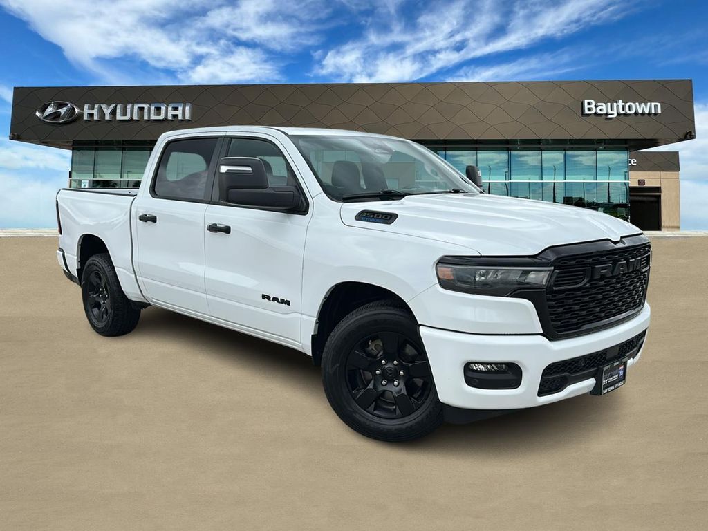 2025 Ram 1500 Tradesman White at Shottenkirk Kia Fort Bend