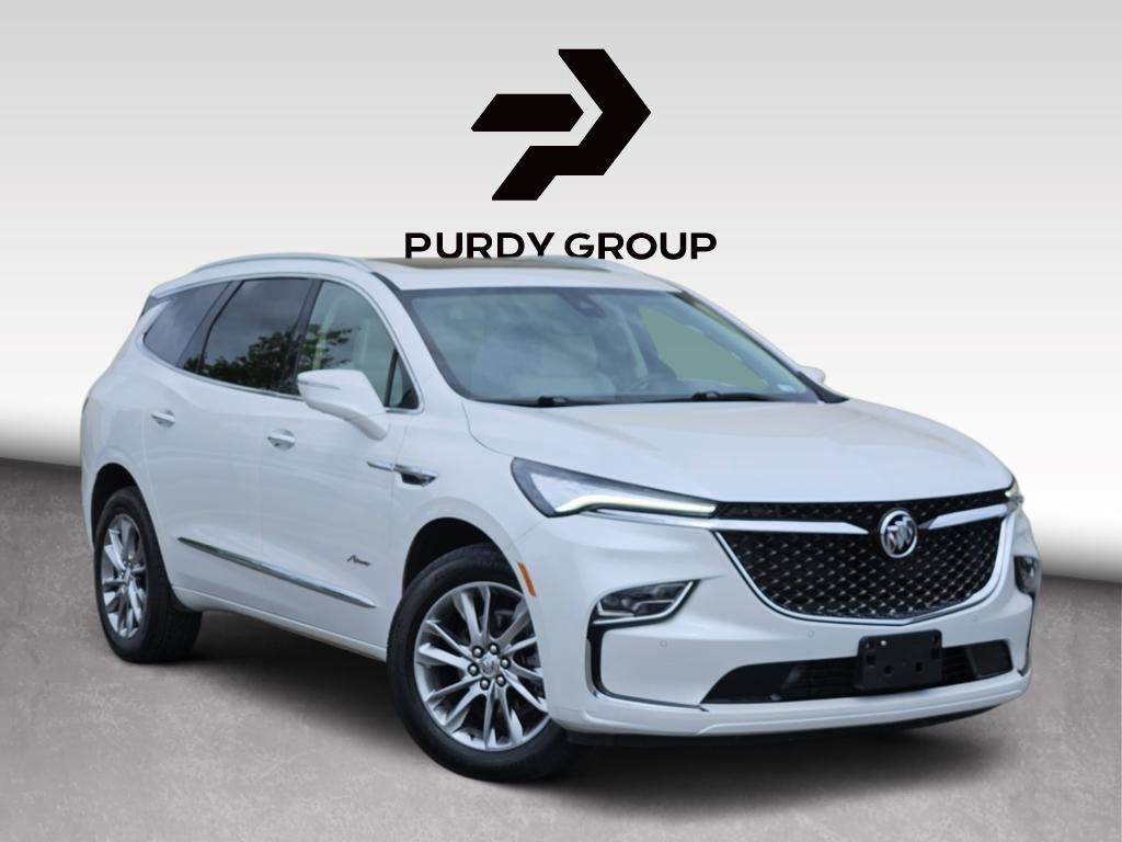 White Frost 2023 Buick Enclave Avenir FWD SUV / Crossover Front-Wheel Drive 9-Speed Automatic
