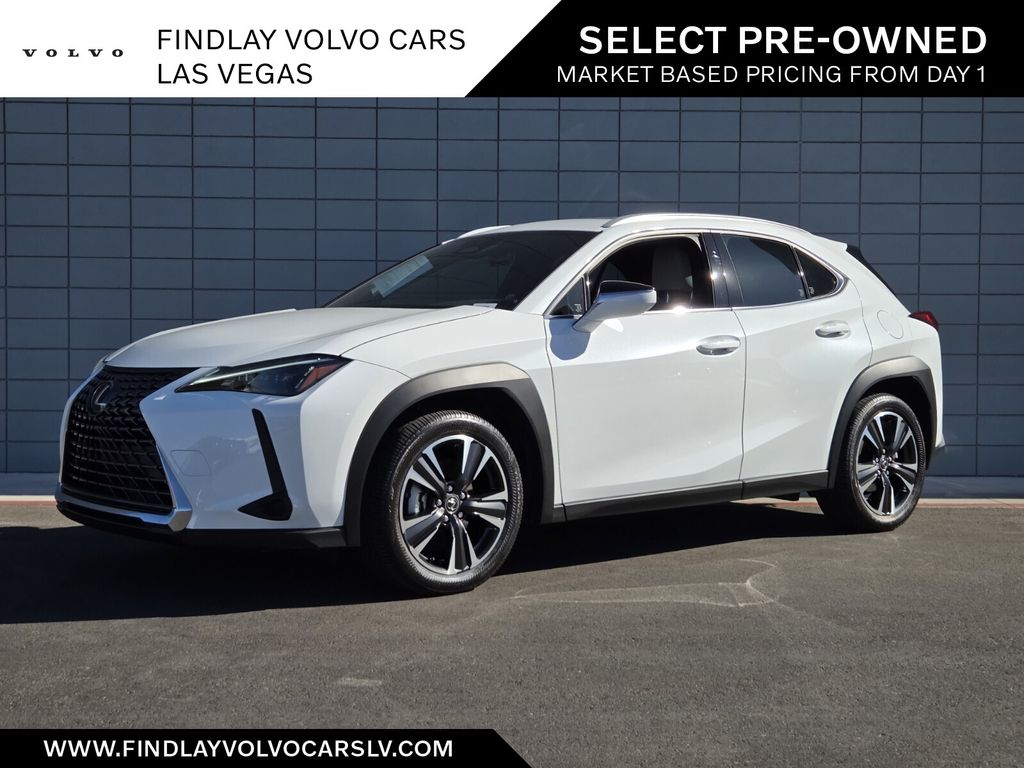 Ultra White 2026 Lexus UX Hybrid SUV / Crossover Front-Wheel Drive Continuously Variable Transmission