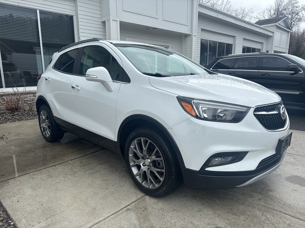 Summit White 2017 Buick Encore Sport Touring AWD SUV / Crossover All-Wheel Drive 6-Speed Automatic Overdrive