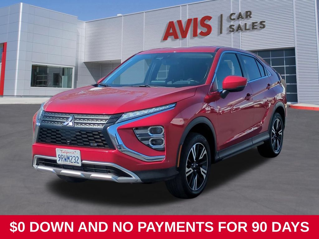 Red 2025 Mitsubishi Eclipse Cross SUV / Crossover All-Wheel Drive Continuously Variable Transmission