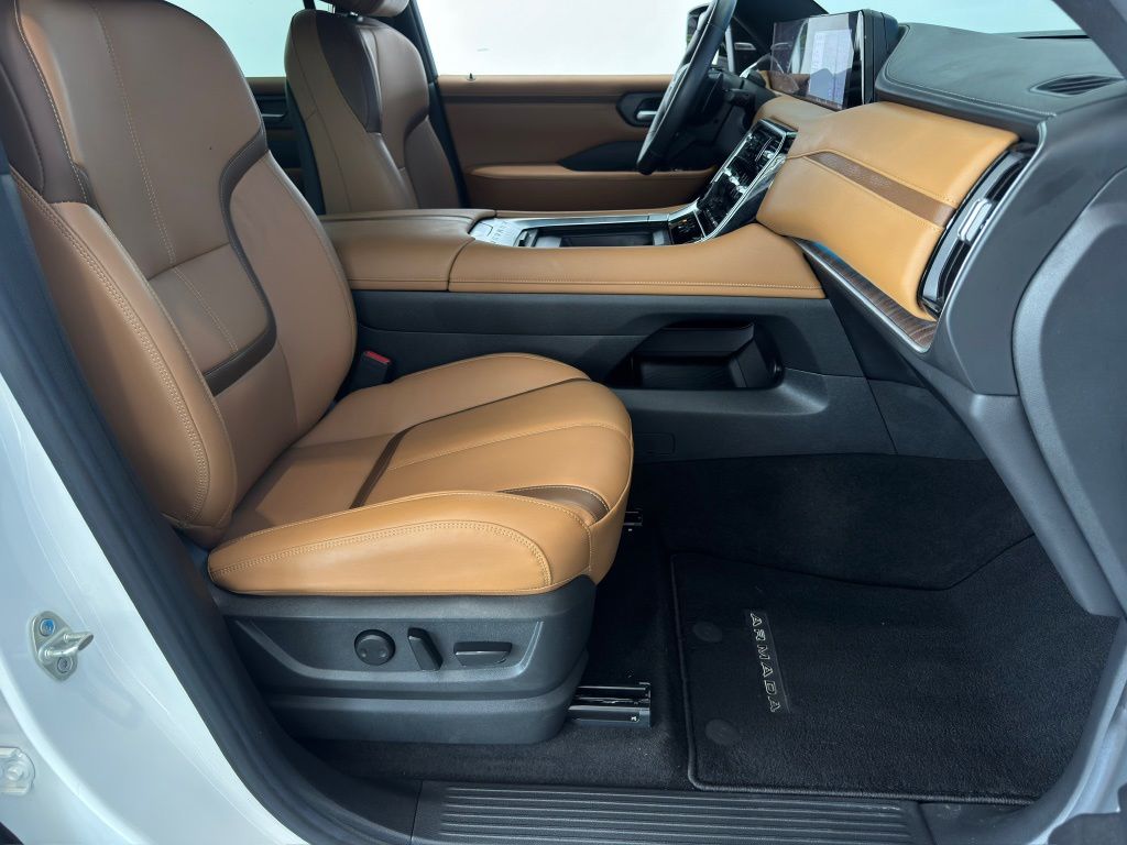 2025 Nissan Armada SL White at Central Houston Nissan