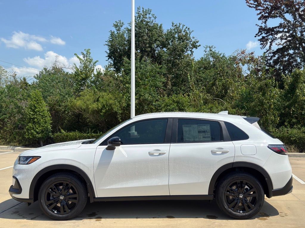 2026 Honda HR-V Sport White at Classic Honda Galveston